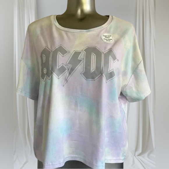 🆕Women’s AC/DC  Crop Top - Picture 5 of 15